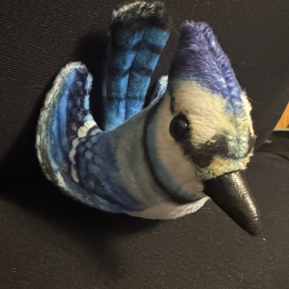 Charming Blue Jay Plush Toy